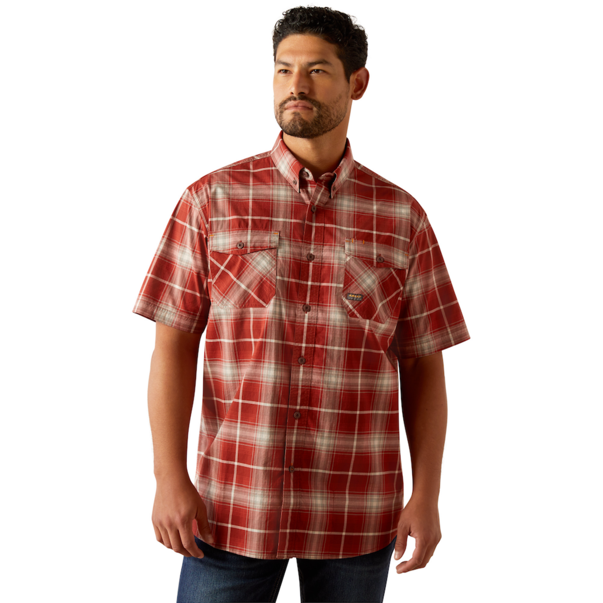 Picture of Ariat 10055266 Rebar Made Tough DuraStretch Work Shirt