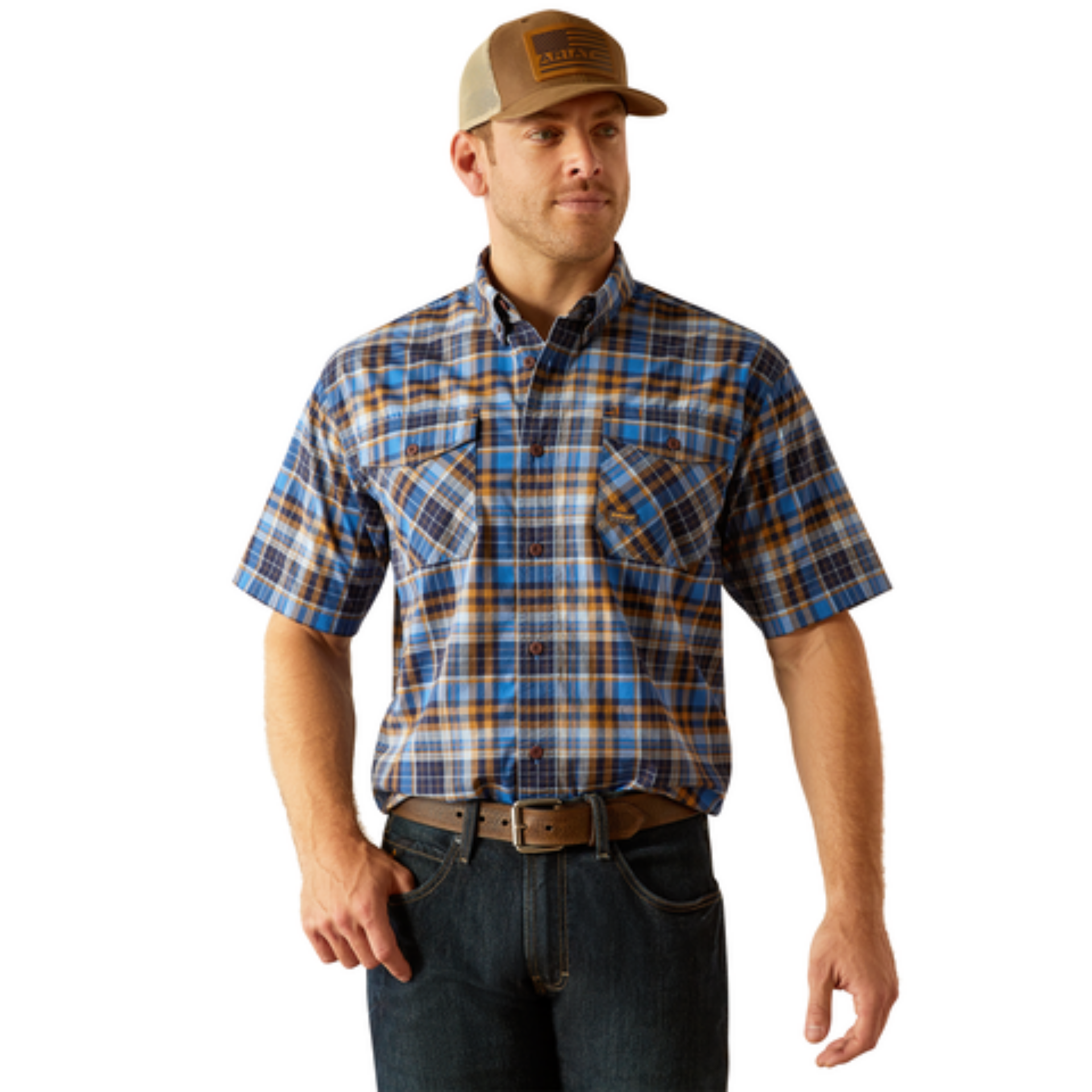 Picture of Ariat 10055267 Rebar Made Tough DuraStretch  Work Shirt