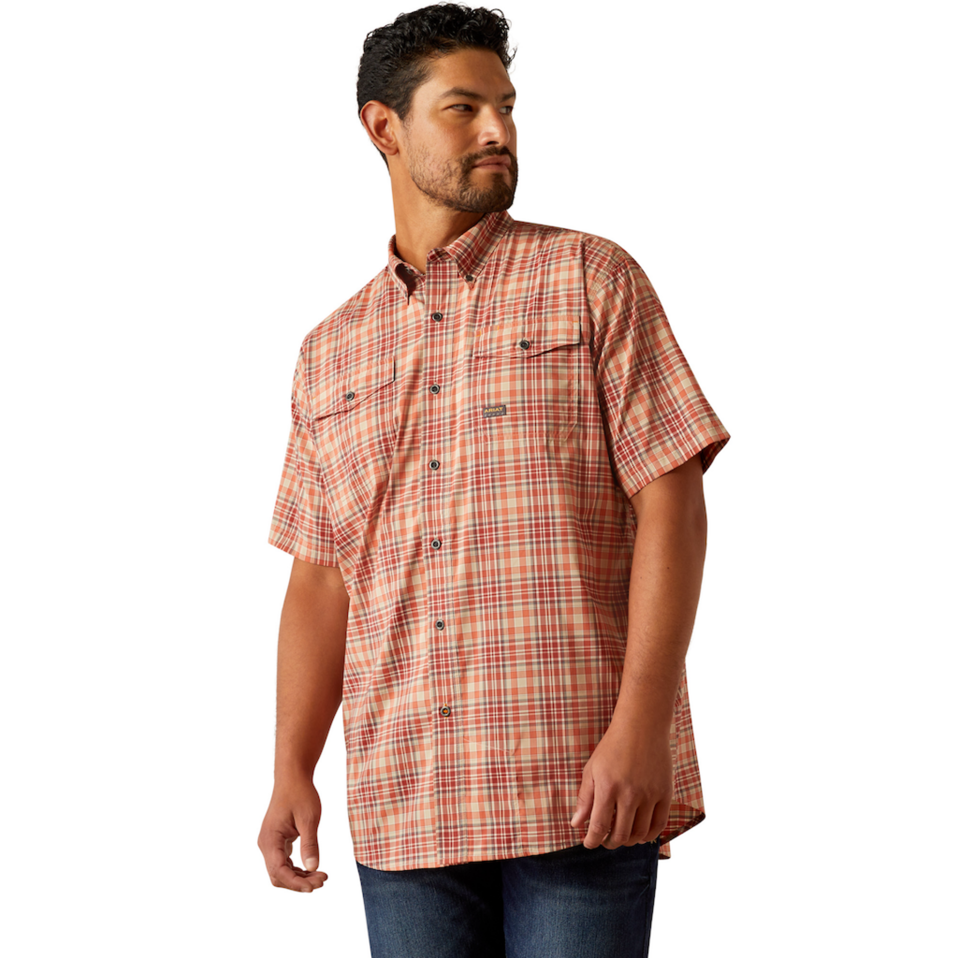 Picture of Ariat 10058536 Rebar Made Tough VentTEK DuraStretch Work Shirt