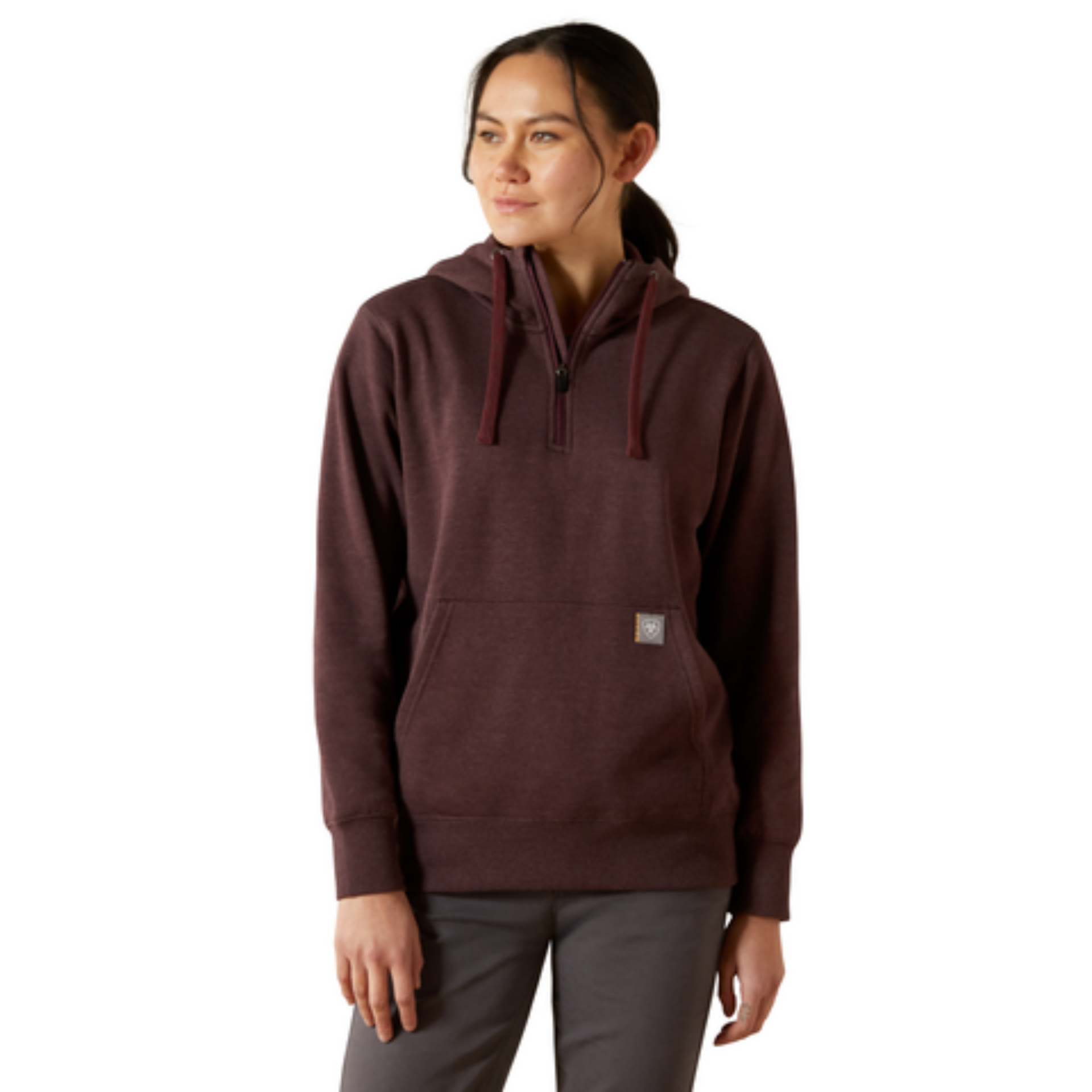 Picture of Ariat 10062654 Rebar Skill Set 1/2 Zip Hoodie