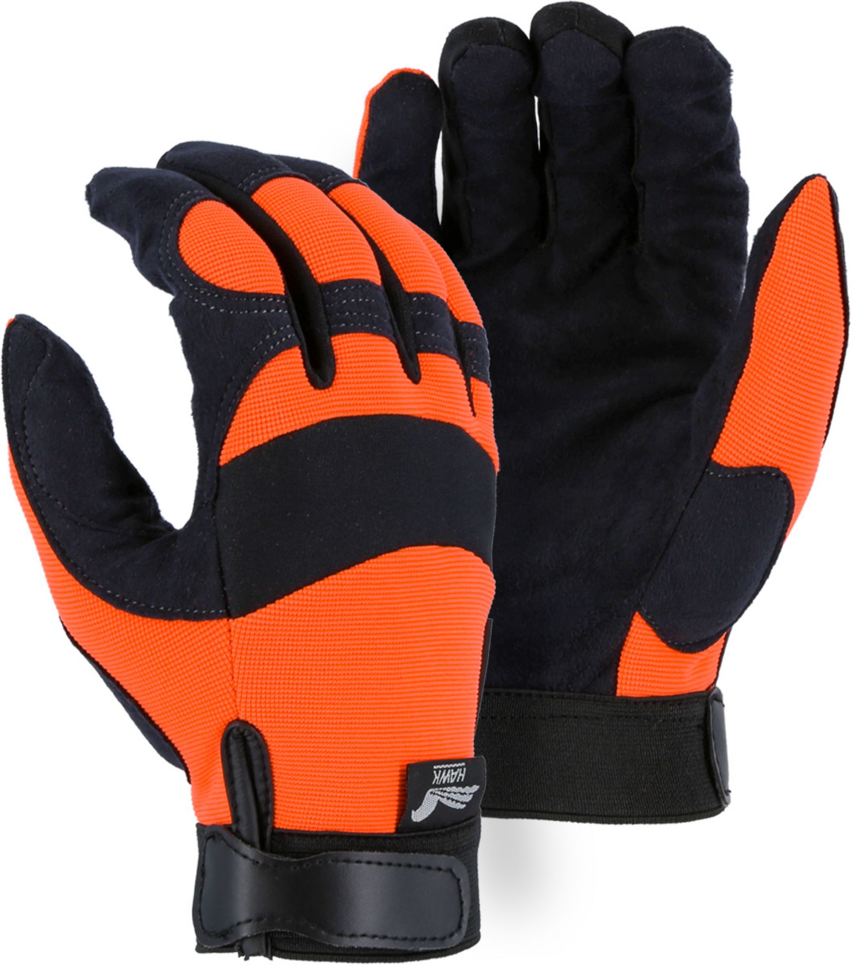 Picture of Majestic 2137 Armor Skin Mechanics Glove with Hi-Viz Knit Back