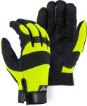 Picture of Majestic 2137 Armor Skin Mechanics Glove with Hi-Viz Knit Back
