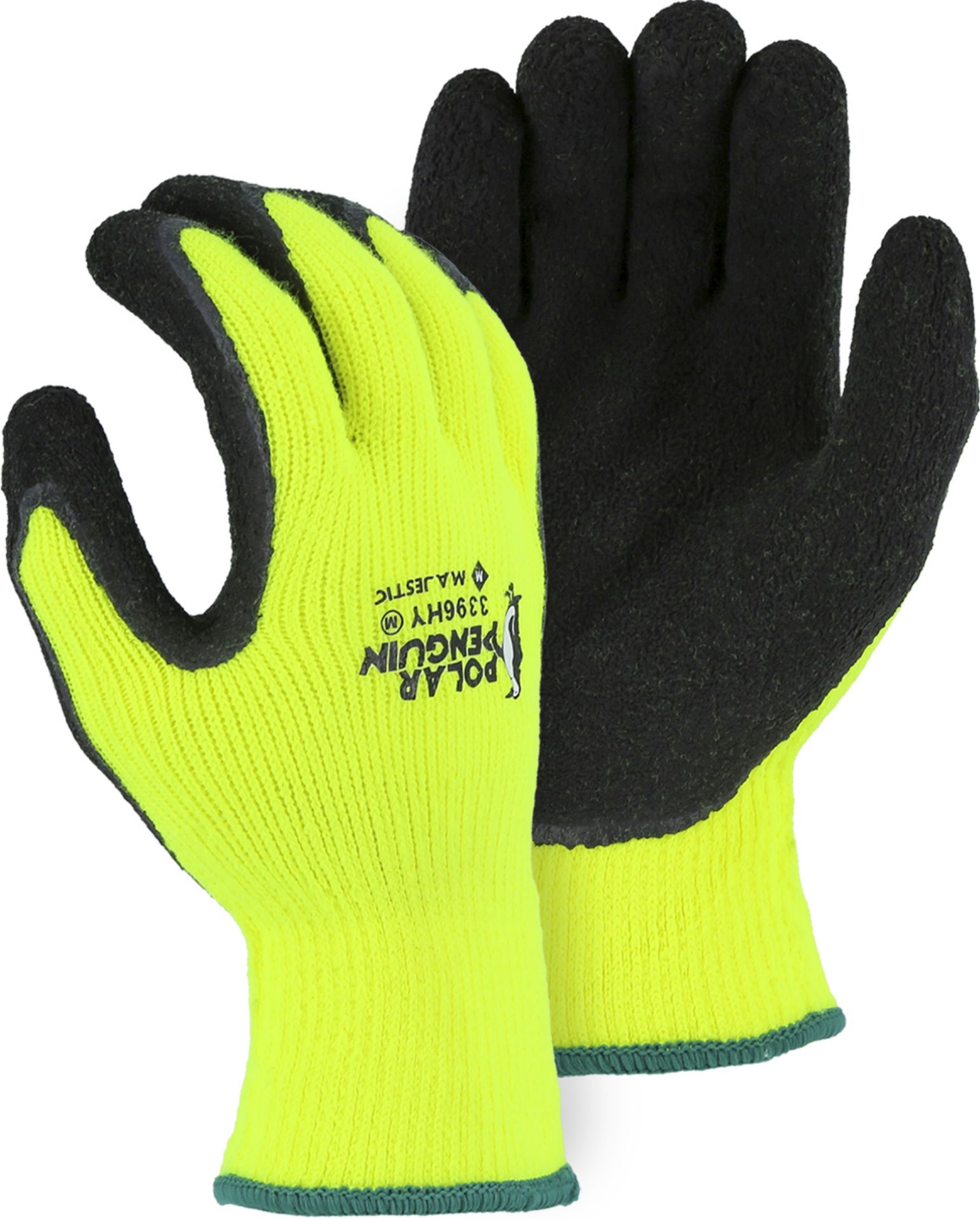 Picture of Majestic 3396HYT Polar Penguin® Winter Lined Glove w Foam Latex Palm