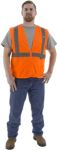Picture of Majestic 75-3202 Hi-Viz Mesh Vest, ANSI 2