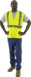 Picture of Majestic 75-3203 Hi-Viz Mesh Vest, ANSI 2
