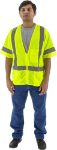 Picture of Majestic 75-3313 Hi-Viz Mesh Vest, ANSI 3