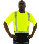 Picture of Majestic 75-5217 Hi-Viz snag resistant T-Shirt, ANSI 2