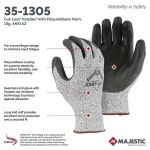 Picture of Majestic 35-1305 Cut-Less Watchdog®  Knit Glove w Polyurethane Palm