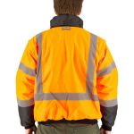 Picture of Majestic 75-1384 Hi-Viz 8-in-1 Waterproof Jacket w Hi-Viz Liner, ANSI 3