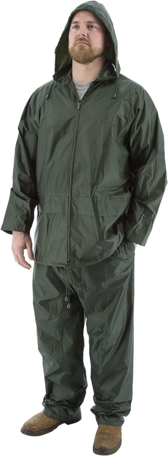 Picture of Majestic 71-2000 2-Piece Hooded Waterproof Rain Suit