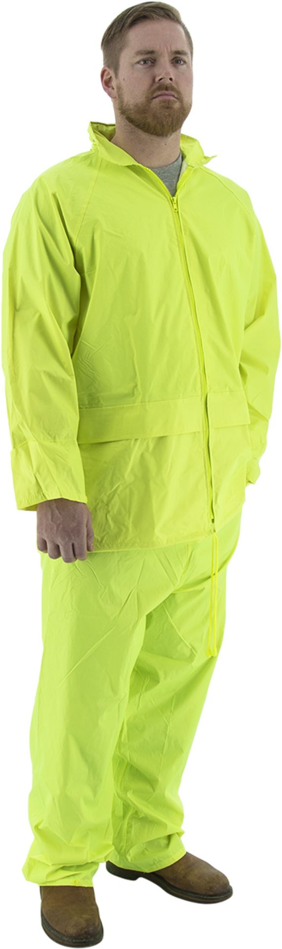 Picture of Majestic 71-2040 2-Piece Hooded Waterproof Rain Suit