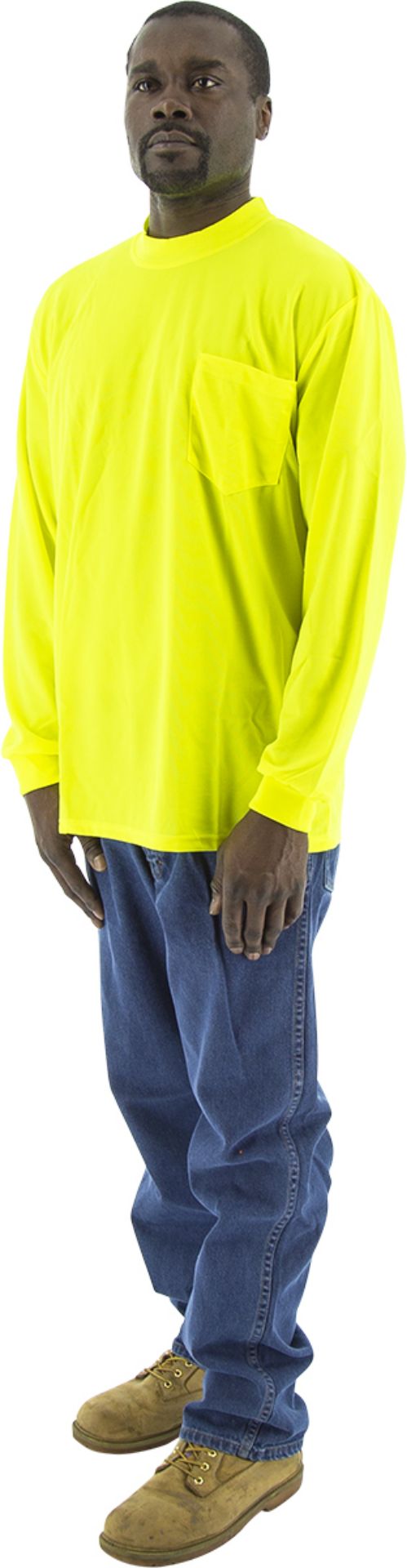 Picture of Majestic 75-5045 Site Safety Long Sleeve Shirt