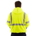 Picture of Majestic 75-5337 High-Pile Fleece Jacket, Yellow, ANSI 3, R