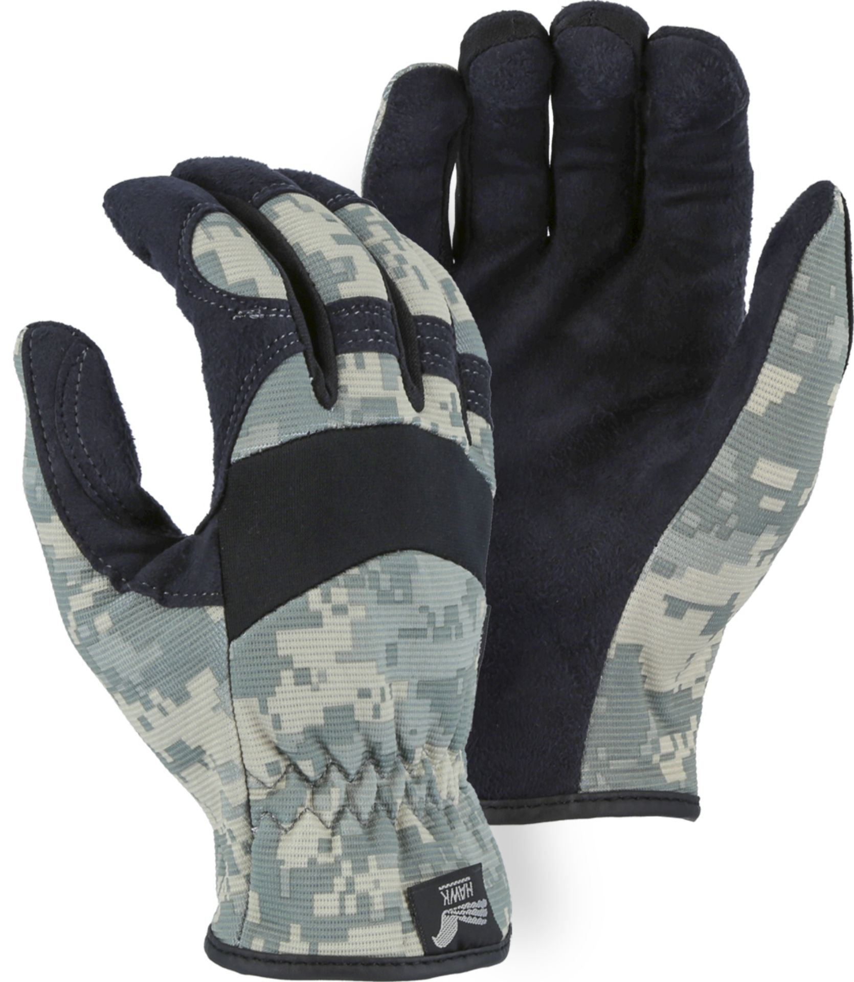 Picture of Majestic 2136 Mechanics Glove with Digital Camo Knit Back