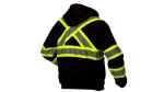Picture of Pyramex RCSZH33 Series Hi-Vis Premium Zipper Sweatshirt