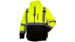 Picture of Pyramex RSZH33 Series Type R - Class 3 Hi-Vis Premium Zipper Sweatshirt