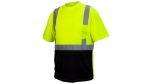 Picture of Pyramex RTS21B Series Type R - Class 2 Hi-Vis T-Shirt with Black Bottom