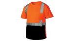 Picture of Pyramex RTS21B Series Type R - Class 2 Hi-Vis T-Shirt with Black Bottom