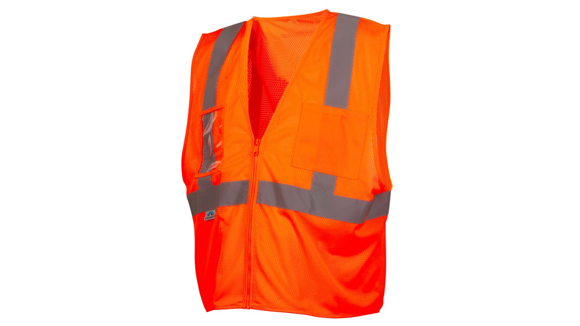 Picture of Pyramex RVZ21CP Clear Pocket Type R - Class 2 Hi-Vis Safety Vest