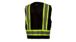 Picture of Pyramex RVZ24CP Clear Pocket Type R - Class 2 Hi-Vis Safety Vest