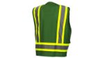 Picture of Pyramex RVZ24CP Clear Pocket Type R - Class 2 Hi-Vis Safety Vest