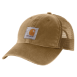 Picture of Carhartt 100286 Mens Canvas Mesh-Back Cap