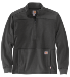 Picture of Carhartt 105012 Mens Flame Resistant Rain Defender® Relaxed Fit Mock Neck Fleece Pullover