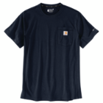 Picture of Carhartt 104616 Mens Force Relaxed Fit Midweight Short-Sleeve Pocket T-Shirt