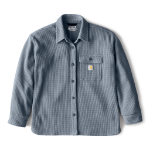 Picture of Carhartt 107134 Womens Oversized-Fit Heavyweight Waffle Knit Shirt