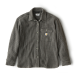 Picture of Carhartt 107134 Womens Oversized-Fit Heavyweight Waffle Knit Shirt