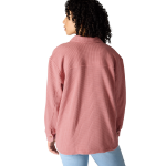 Picture of Carhartt 107134 Womens Oversized-Fit Heavyweight Waffle Knit Shirt