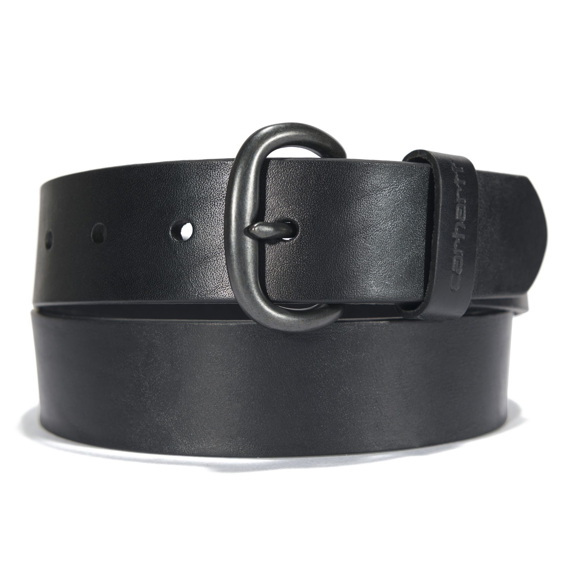 Picture of Carhartt A0005517 Mens Bridle Leather Debossed Keeper Belt