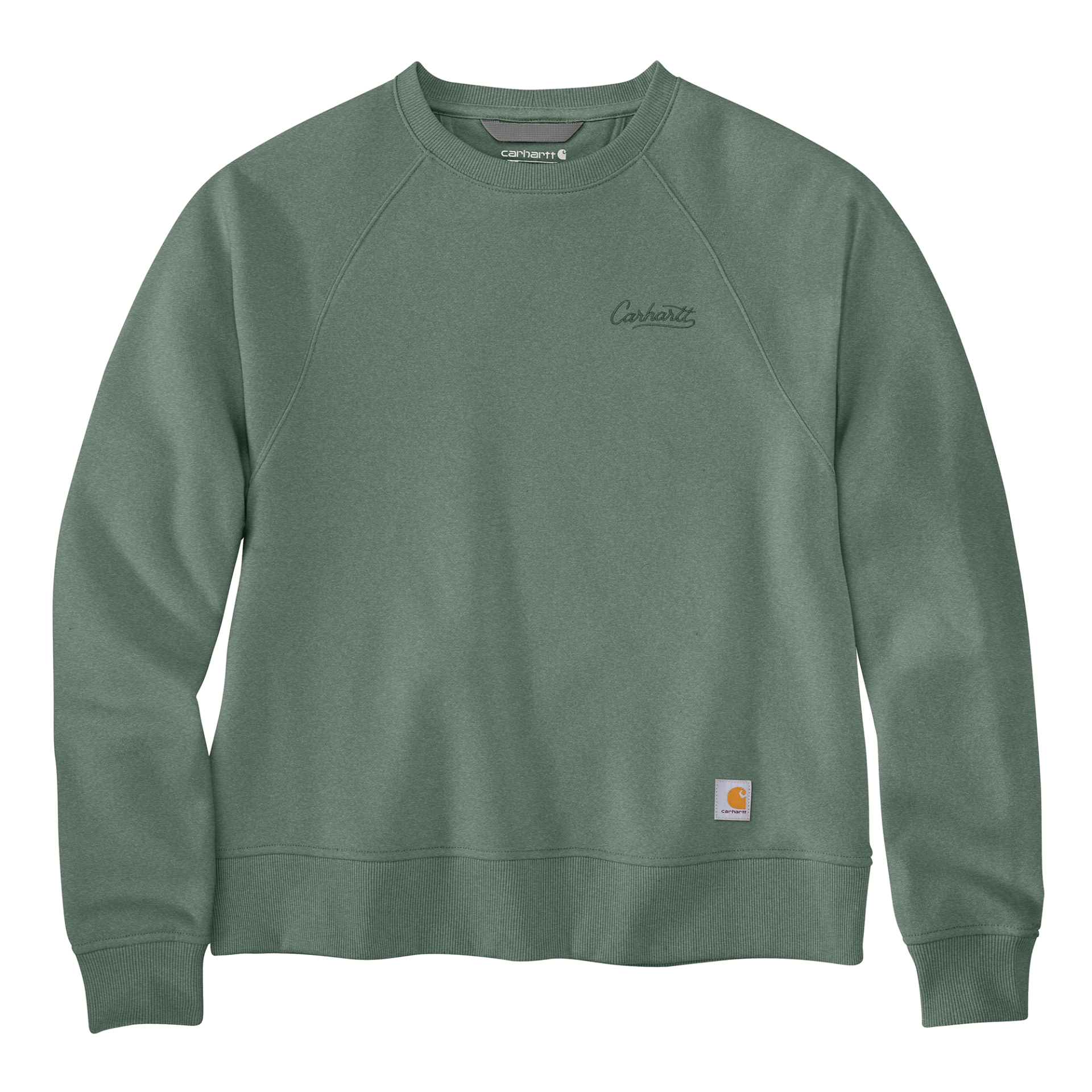 Picture of Carhartt 107415 Womens Sawyer Crewneck Sweatshirt