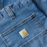 Picture of Carhartt 102808 Mens Relaxed Straight Rugged Flex™ Denim Dungaree