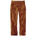 Picture of Carhartt B136 Mens Loose Straight Washed Duck Double-Front Dungaree