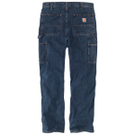 Picture of Carhartt 104944 Mens Loose Straight Double-Front Denim Dungaree