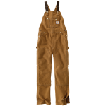 Picture of Carhartt 106671 Mens Firm Duck Bib Overall