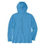 Picture of Carhartt 106165 Mens Force Sun Defender™ Relaxed Logo Hoodie