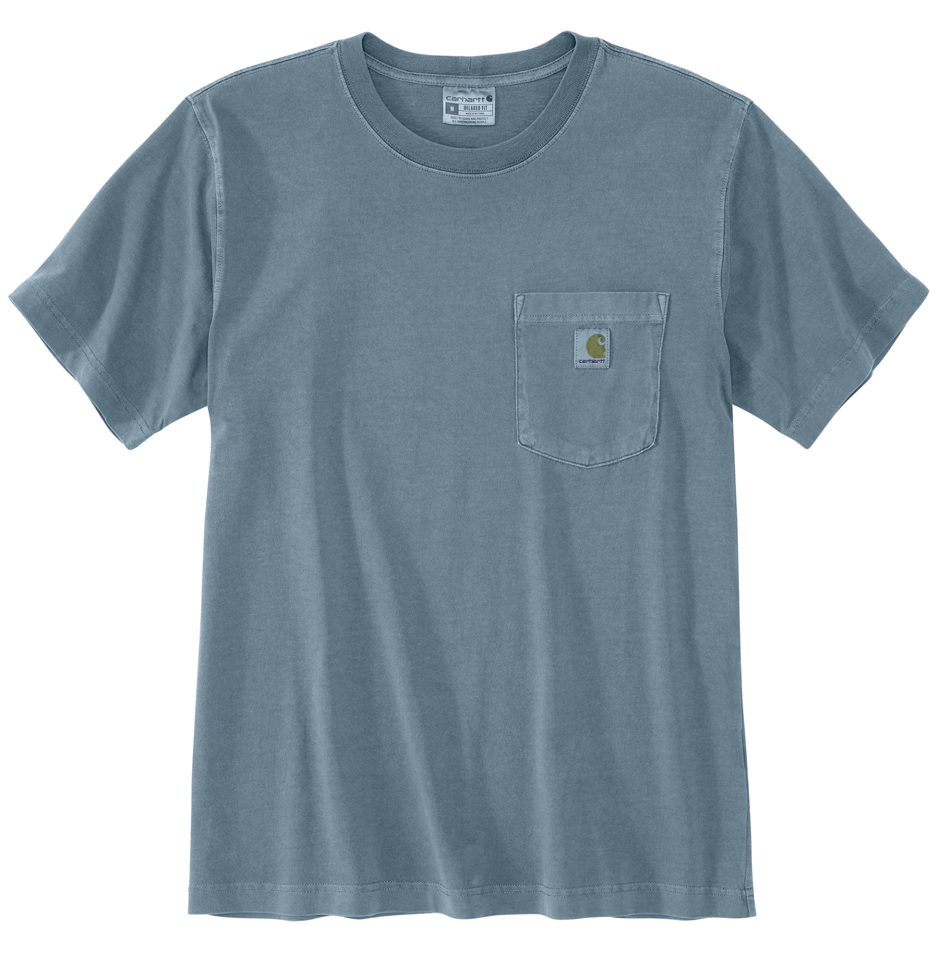 Picture of Carhartt 106252 Mens Irvine Relaxed Garment Dyed T-Shirt
