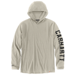 Picture of Carhartt 106654 Mens Force Relaxed Logo Hoodie