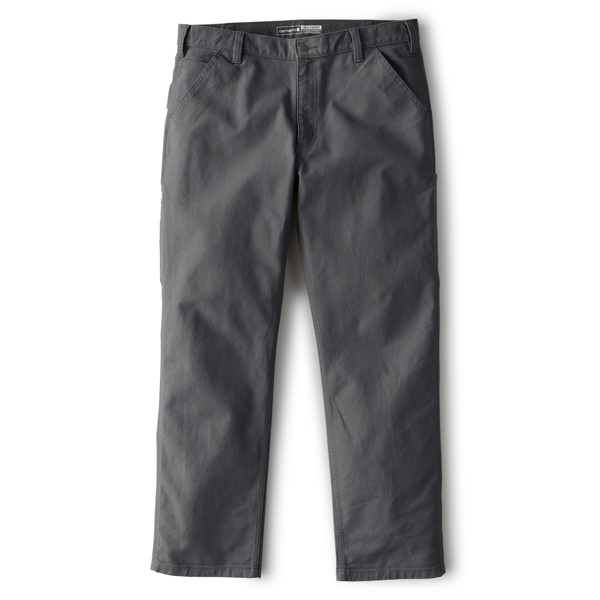 Picture of Carhartt 106992 Mens Loose Straight Rugged Flex™ Duck Dungaree