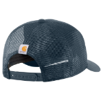Picture of Carhartt 107341 Mens Canvas Mesh-Back Embossed Cap