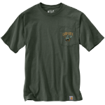 Picture of Carhartt 107277 Mens Dearborn Relaxed Shamrock T-Shirt