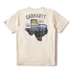 Picture of Carhartt 107279 Mens Irvine Relaxed Texas Outdoor T-Shirt