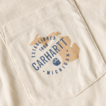 Picture of Carhartt 107282 Mens Irvine Relaxed Michigan T-Shirt