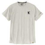 Picture of Carhartt 107283 Mens Force Relaxed Logo T-Shirt