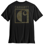 Picture of Carhartt 107296 Mens Irvine Relaxed Block Camo T-Shirt