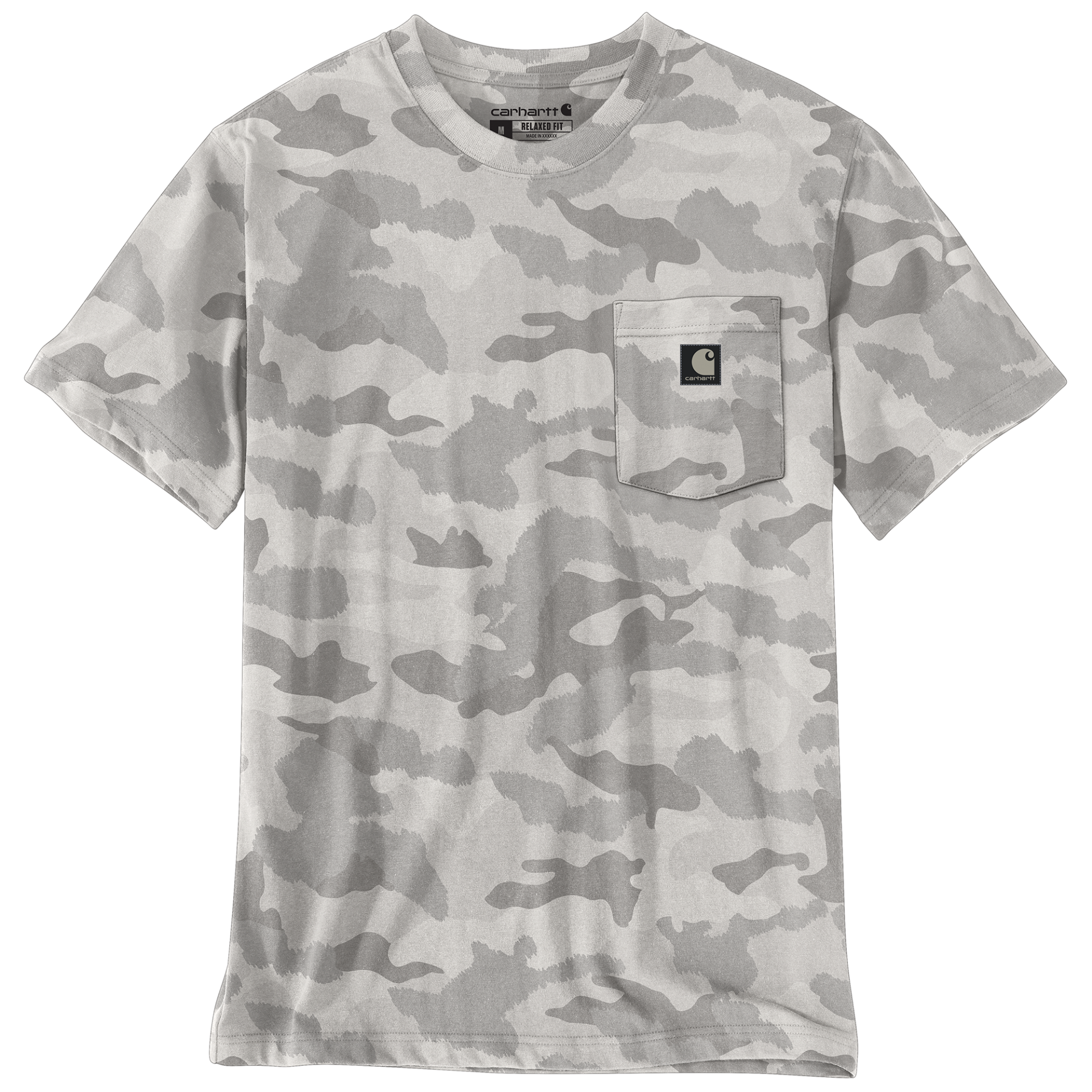 Picture of Carhartt 107298 Mens Irvine Relaxed Camo T-Shirt