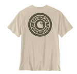 Picture of Carhartt 107357 Mens Irvine Relaxed Camo Rivet T-Shirt