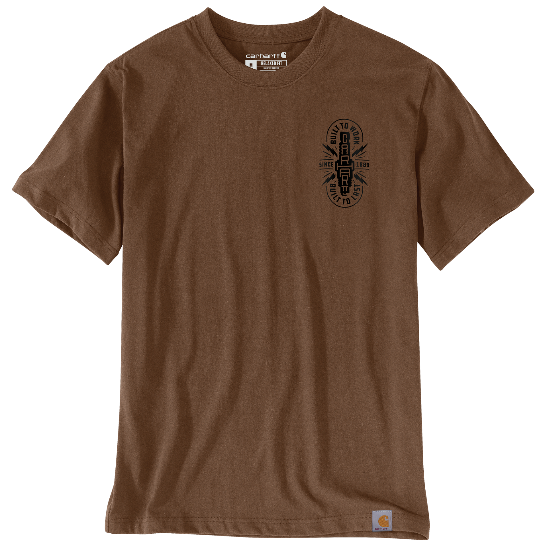 Picture of Carhartt 107440 Mens Irvine Relaxed Built T-Shirt